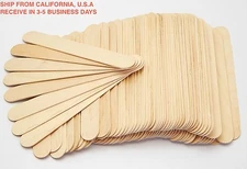 WAX APPLICATOR STICKS LARGE 100 PCS