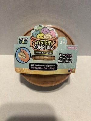 Brand New Sealed RMS Crazy Fun The Original Mystery Dumpling Stuffed Bun Edition