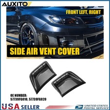 For 2008-2014 Subaru Impreza Wrx Sti Carbon Fiber Pair Bumper Side Vent Covers For 2008-2014 Subaru Impreza Wrx Sti Carbon Fiber Pair Bumper Side Vent Covers