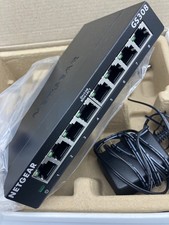 NETGEAR GS308-300PAS GS308 8 Gigabit Port Ethernet Switch - New open box