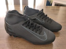 Botines de fútbol Nike Mercurial juveniles talla 5,5 años negros Superfly niños FQ8318-002