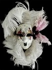 hand made and painted venetian mask