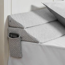 VEVOR Bed Wedge Pillow for Headboard 60"x10"x6" Bed Gap Filler Fill 0-7" Gap