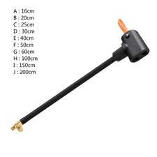 Bike Motocycle Car Tire Air Inflator Hose Air Pump Replacement Rubber Hose Tube
