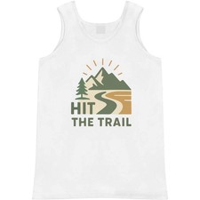 'Hiking Hit The Trail' Adult Vest / Tank Top AV055322 