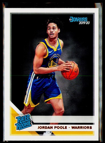 Jordan Poole #226 2019 Panini Donruss card