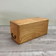 Vintage Japanese Katsuobushi Bonito Flake Shaver Wooden Box Kitchen Tool