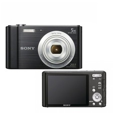 Sony Cyber-shot DSC-W530 CCD Vintage Digital Camera 14.1MP Black Built-in Flash