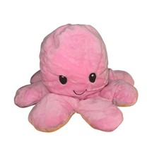 TeeTurtle Original Reversible Octopus Plushie Pink Purple Soft Fidget Toy Moods