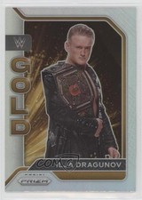 2022 Panini Prizm WWE WWE Gold Silver Prizm Ilja Dragunov #17 9cf