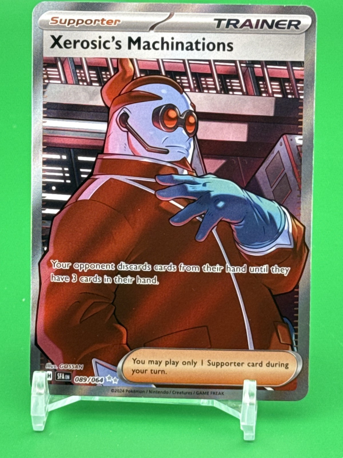 Pokemon Xerosic's Machinations 89/64 Shrouded Fable Ultra Rare NM