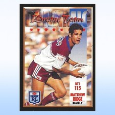 1994 NSWRL Dynamic Series 2 - Dream Team - 115 Mathew Ridge - Manly Sea Eagles
