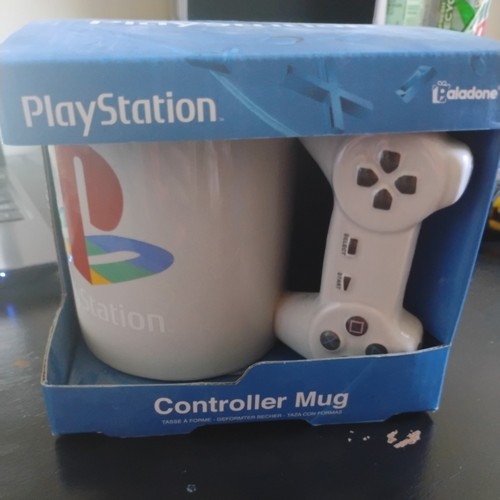 Sony Playstation Retro Controller Handle Ceramic 16 Oz Coffee/Tea Mug