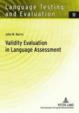 Validity Evaluation in Language Assessment | ...
