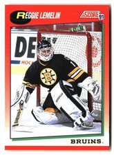 1991-92 Score Canadian English #127 Reggie Lemelin