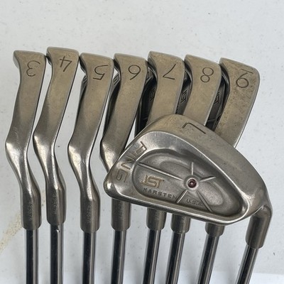PING ISI BeNi Beryllium Nickel Iron Set 3-9+LW Maroon Dot JZ Stiff +1.5 