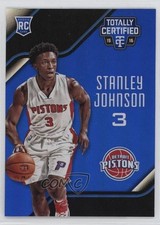 2015 Panini Totally Certified Rookies Mirror Blue /99 Stanley Johnson #200 p8f