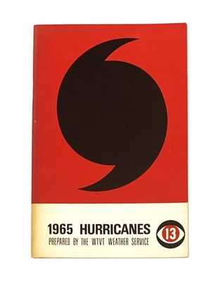 1965 Hurricanes Vintage Guide WTVT Tampa Florida Meteorology Weather Forecasting