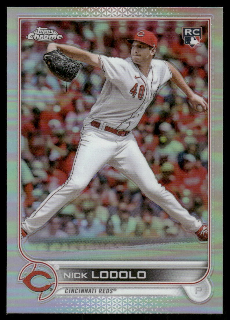 2022 Topps Chrome Update Refractors #USC123 Nick Lodolo /299 - BB