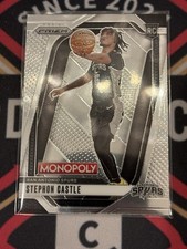 2024-25 Panini Prizm Stephon Castle Monopoly base RC #75