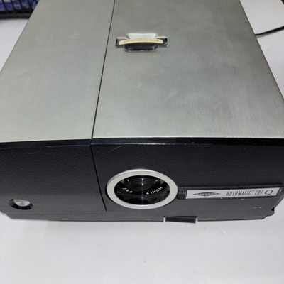 Sawyer's Rotomatic 707 Q Desktop 35mm Slide Projector  4in Lens