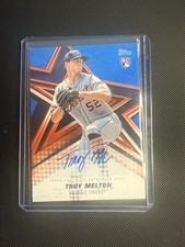 Topps 2026 Series 1 Troy Melton Rookie Blue Autograph #BSA-TME /150 Tigers