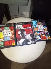 GTA 3 vice city & true crimes PS2 working tested bundle