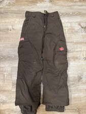 BURTON Boys Cargo insulated Ski snowboarding Snow Pants Size M