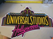 1980's Universal Studios Hollywood Sticker Decal LARGE 10" (NEW OLD STOCK UNUSED