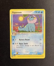 Vaporeon Pokemon EX Sandstorm #25 2003 on eBay