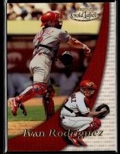 2000 Topps Gold Label #69 Ivan Rodriguez Class 2 Baseball Card 1002P