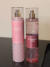 Bath  Body Works Champagne Toast Set of 2 Fine Fragrance Mist 8 Fl Oz Bundle