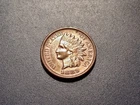 Very Choice AU details 1889 Indian Head Cent