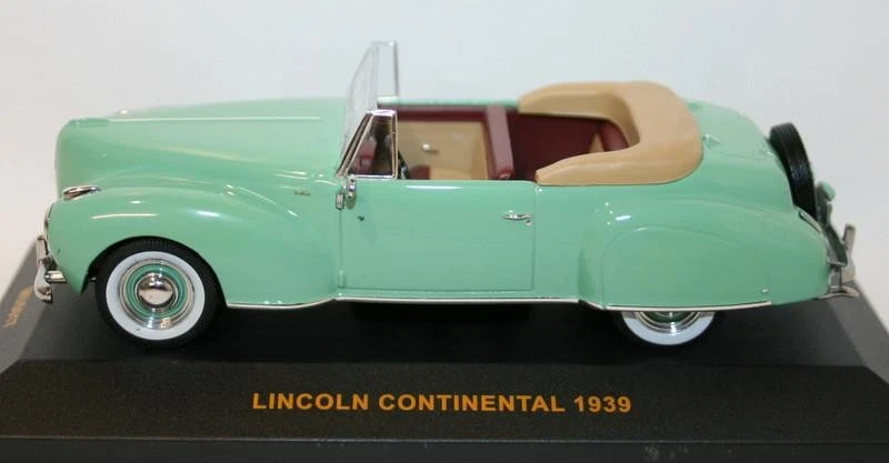 Ixo escala 1/43 - MUS017 - Lincoln Continental 1939 - verde Foto 2 de 4
