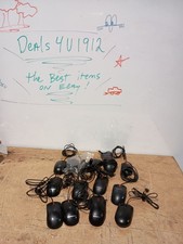 Mixed Lot of 12 Lenovo HP Microsoft Logitech USB Optical Mouse w/ Scroll Wheel