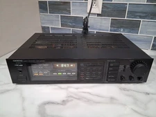 ONKYO TX-80 Tuner Amplifier "TESTED" Built When Music Was Loud Phones Had Cords 