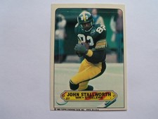 1983 Topps HOF Player John Stallworth Football Sticker Card 27