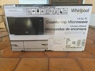 Whirlpool 1.6 Cu. Ft. 1200W Countertop Microwave Sensor Cooking Stainless Steel