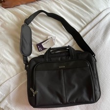 Targus Padded Nylon Black Shoulder Messenger Bag for 15-16 Inch Laptop