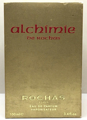 Rochas Alchimie Eau de Parfum Spray Vaporisateur, 3.4 fl oz / 100 ml *RARE*