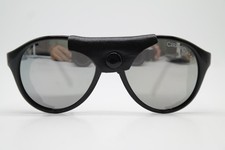 Vintage Sunglasses Alpina TINY ICE Black White Oval