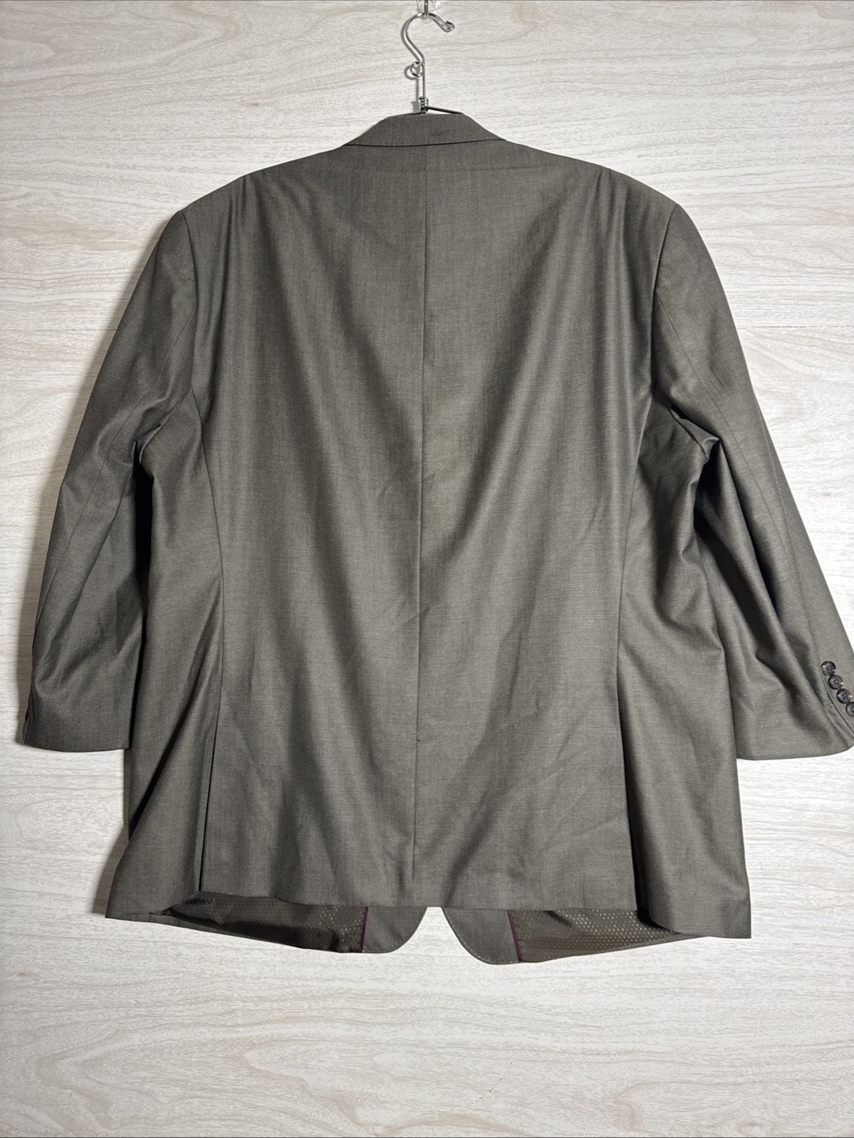 Sean John brown polyester blend two-button Blazer… - image 11