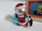SNOOPY PEANUTS CHARLIE BROWN KURT ADLER POLONAISE STYLE GLASS CHRISTMAS DISPLAY — photo 2