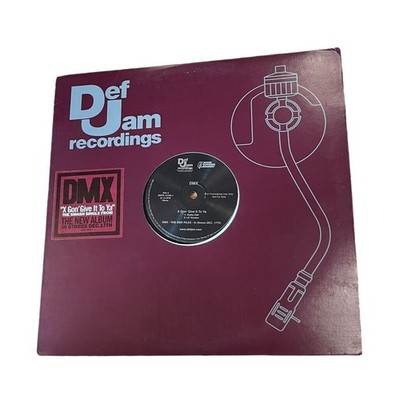 DMX '' X Gon ' Give It To Ya '' 12 Inch Vinyl Remixed Rare Promo Record LP
