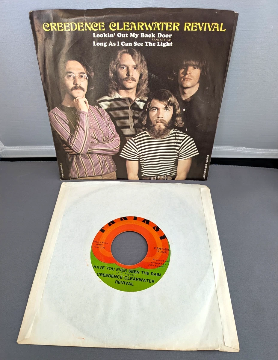 Creedence Clearwater Revival Rock 45 RPM Speed Vinyl Records