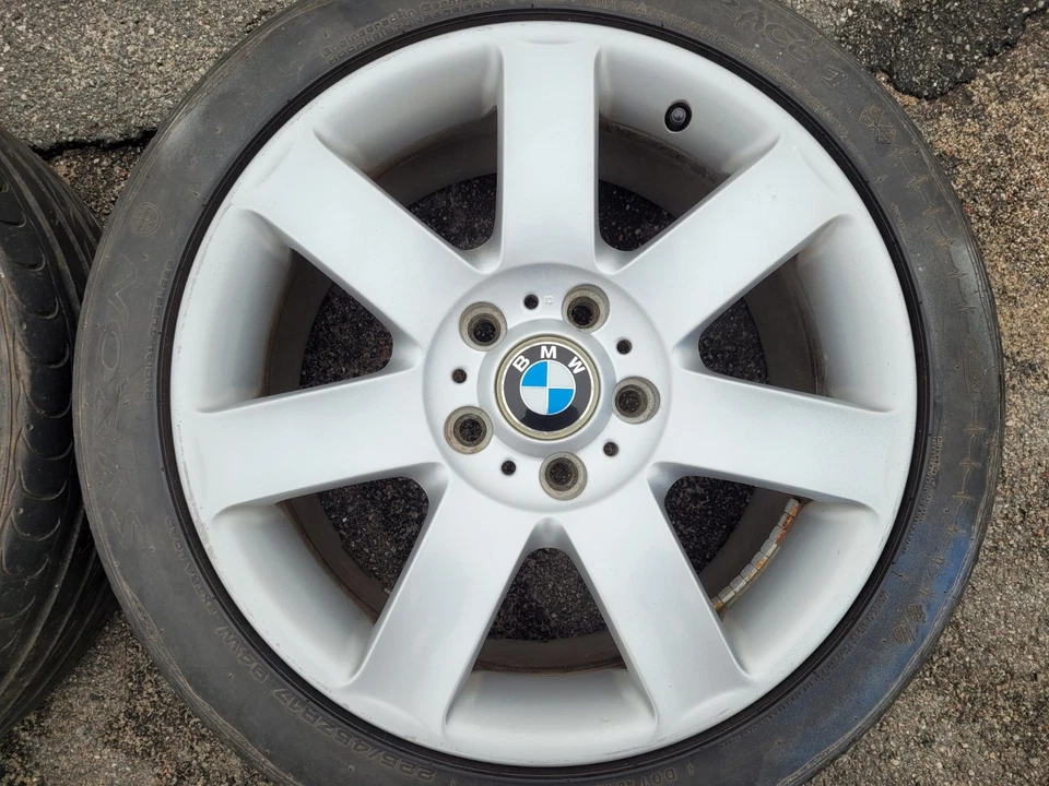 BMW 3er E46 Styling 44 Sternspeiche 17 Zoll Alufelgen 8Jx17H2 ET47 - 1094506 - - Bild 4 von 4