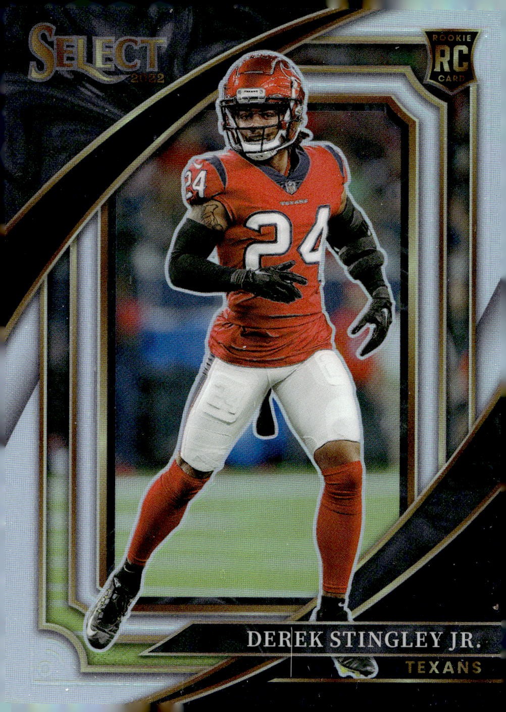 2022 Panini Select #346 Derek Stingley Jr. Silver Prizm