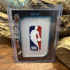 2024-25 PANINI SILHOUETTE BASKETBALL #JM-RGY RUDY GAY Logo Man Mem. /5 Spurs🔥🔥
