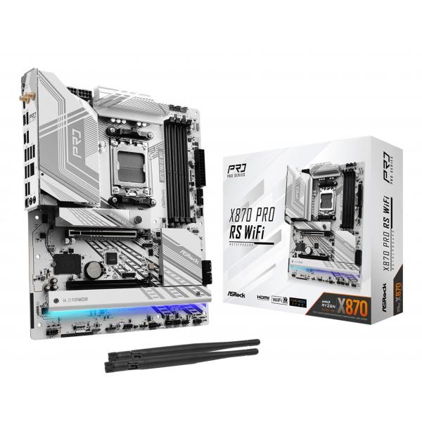Asrock X870 Pro RS WiFi AMD X870 Socket AM5 ATX - Immagine 5