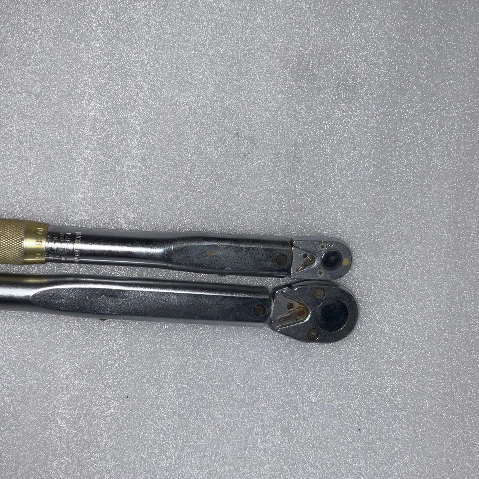 Vintage Sturtevant Richmont 3SDR75 & 2SDR150 Micrometer Torque Wrench Pair - Image 4 of 4